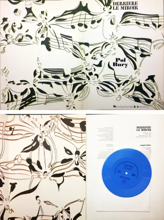 リトグラフ Bury - Derrière le Miroir n°209. POL BURY. Avril 1974.