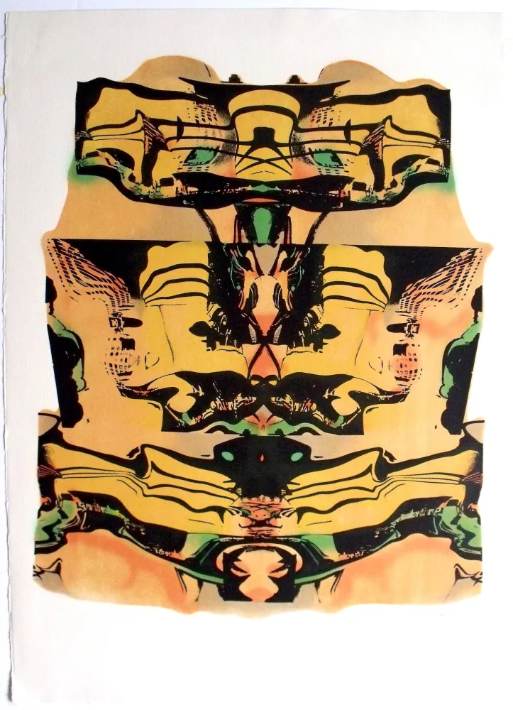 リトグラフ Bury - Guggenheim	