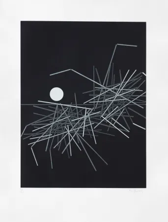 彫版 Bury - Horizontale avec disques et barres