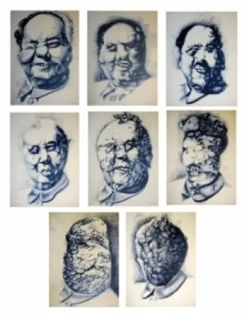 挿絵入り本 Bury - Les petits moutons blancs qui sortent en rang du lavoir