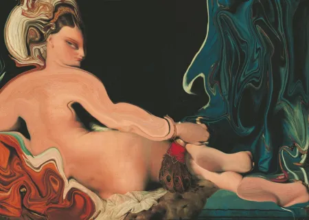 シルクスクリーン Bury - Nu (Collection Naked)