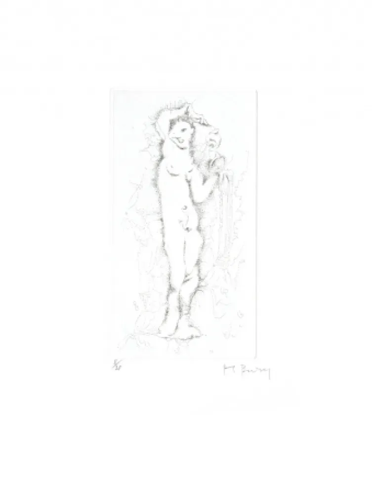 エッチング Bury - Nuée de neige