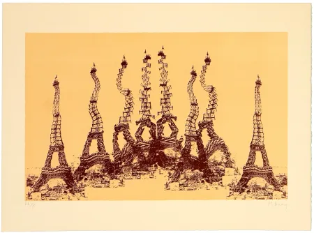 リトグラフ Bury - Sans titre