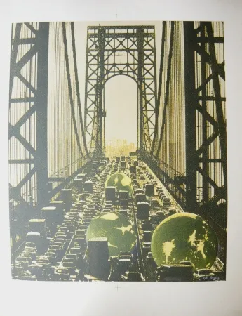 リトグラフ Bury - Sans titre