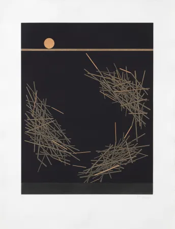 彫版 Bury - Trois groupes de barres tournantes