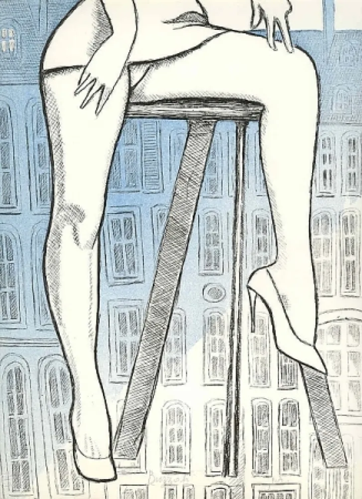 エッチングと　アクチアント Buzzati - Senza titolo