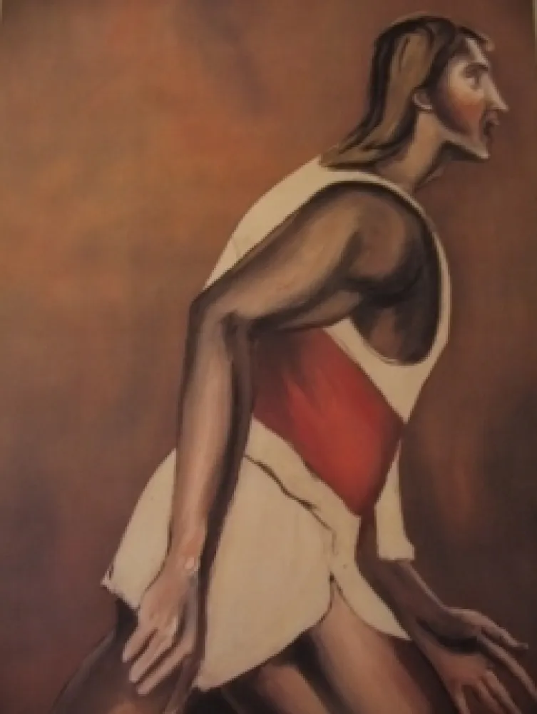 リトグラフ Byzantios - Sans titre