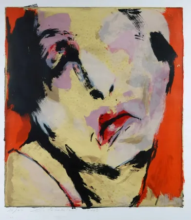 シルクスクリーン Cabellut - Eliza