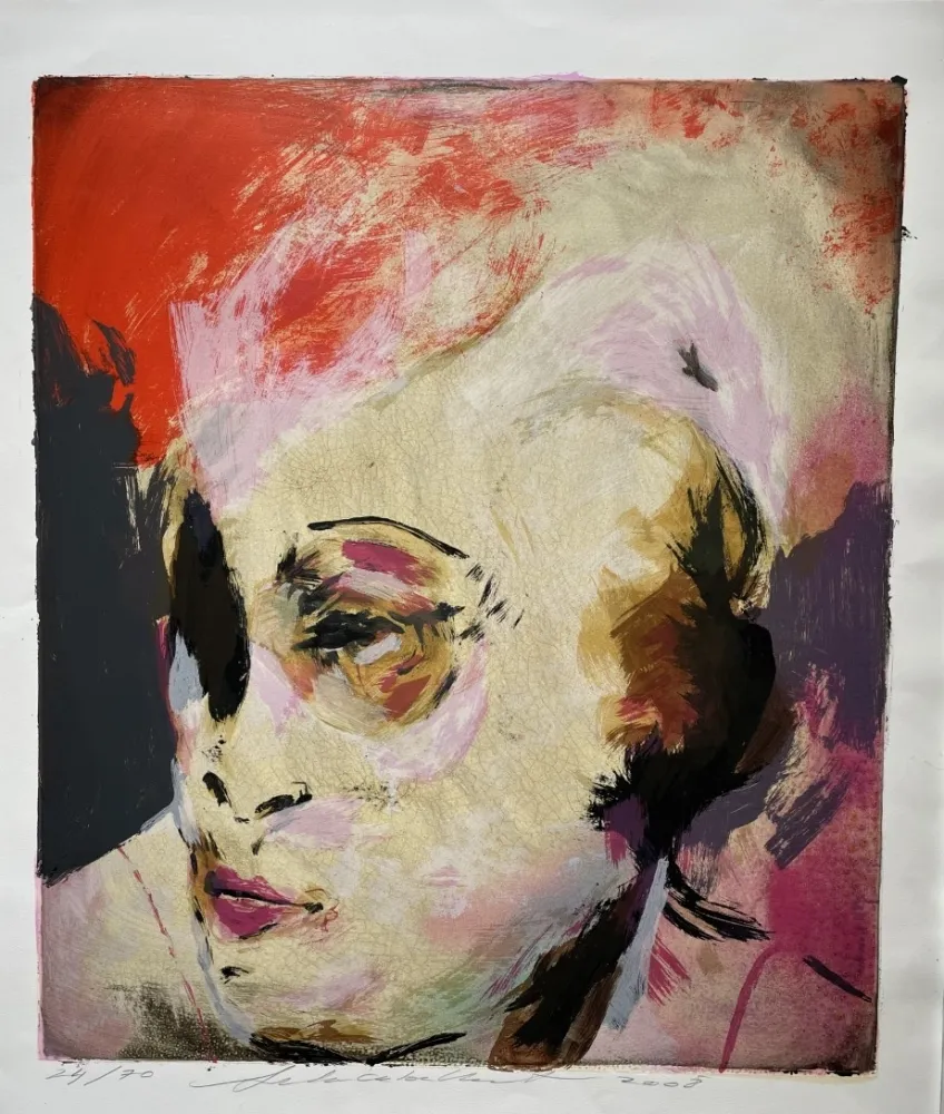 シルクスクリーン Cabellut - Roos