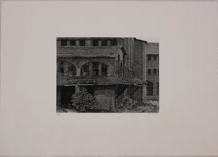 エッチング Cacciarini - Untitled