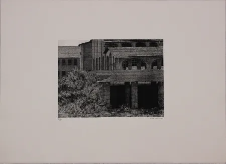 エッチング Cacciarini - Untitled