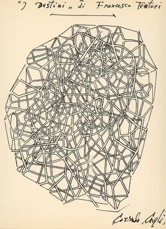 挿絵入り本 Cagli - I Destini alternati agli Intercalari di Corrado Cagli