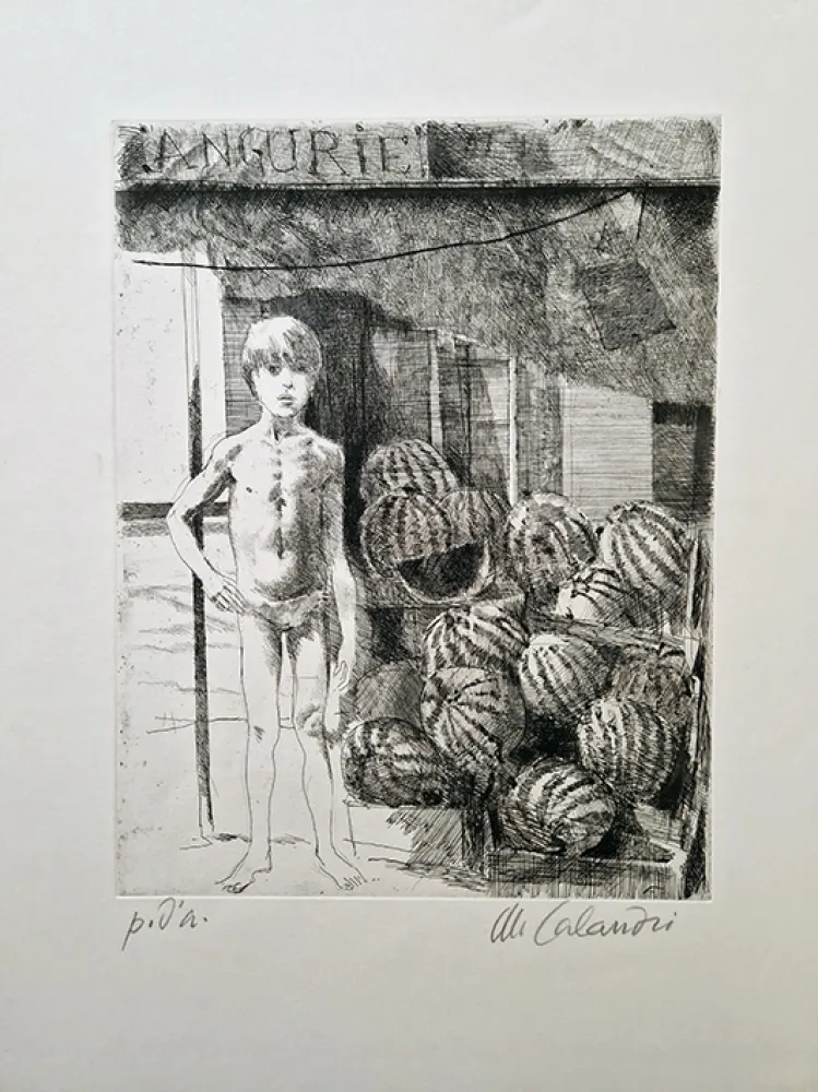 エッチング Calandri - Anguria