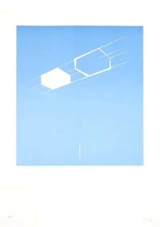 リトグラフ Caldas - Waltercio Caldas WC 56 8