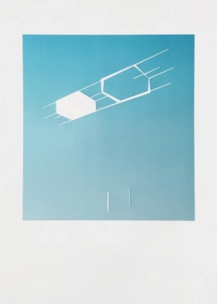 リトグラフ Caldas - Waltercio Caldas WC 56 8