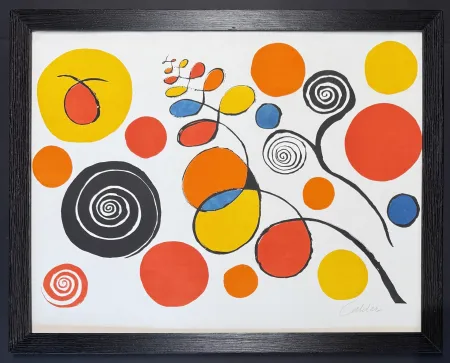 リトグラフ Calder - Alexander Calder (1898 - 1976) - Blue Sun EA - Color lithograph on paper - 1960