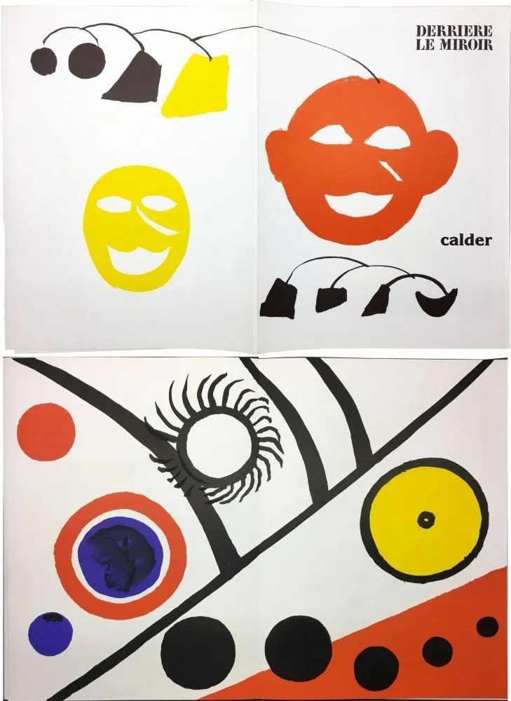 挿絵入り本 Calder - CALDER. DERRIÈRE LE MIROIR N° 221. 7 lithographies originales (1976).