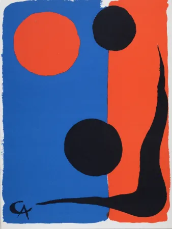 リトグラフ Calder - Composition, 1966