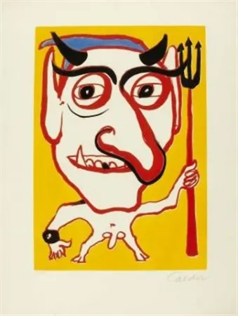 エッチングと　アクチアント Calder - Constantin Tacou