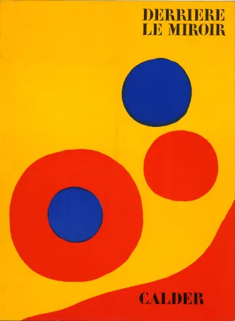 挿絵入り本 Calder - Derrière Le Miroir n° 201. 