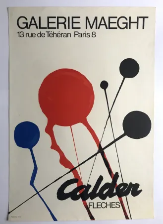 掲示 Calder - Galerie Maeght