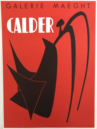 掲示 Calder - Galerie Maeght