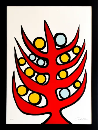 リトグラフ Calder - L'albero del bene e del male