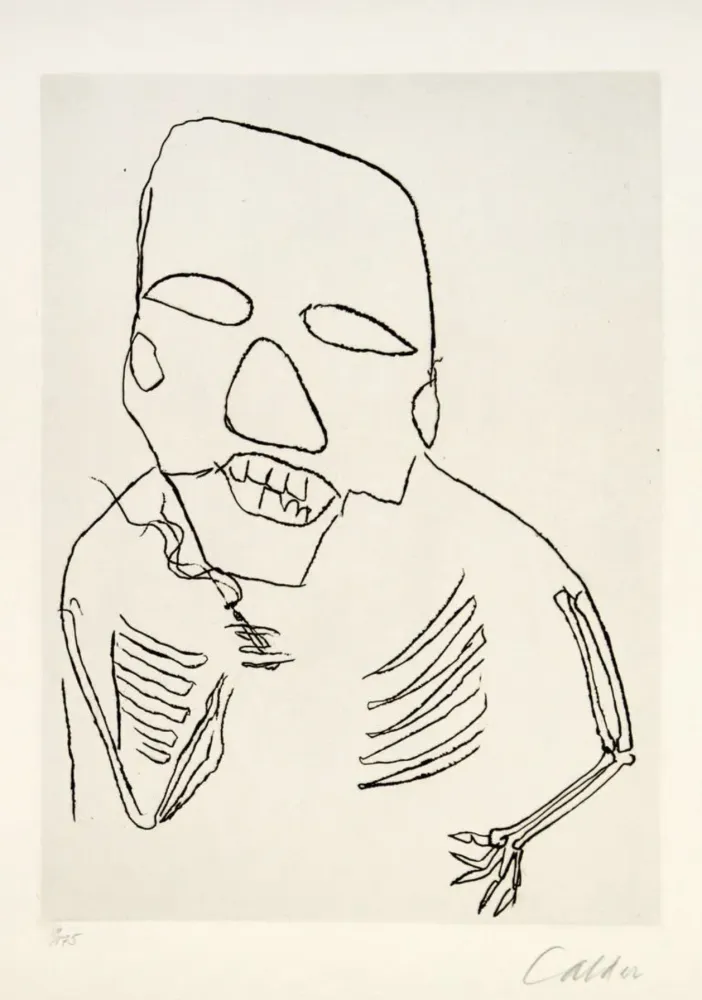 彫版 Calder - Santa Claus I