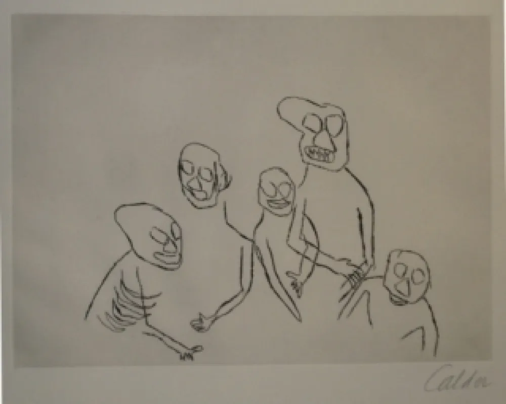 彫版 Calder - Santa Klaus 5