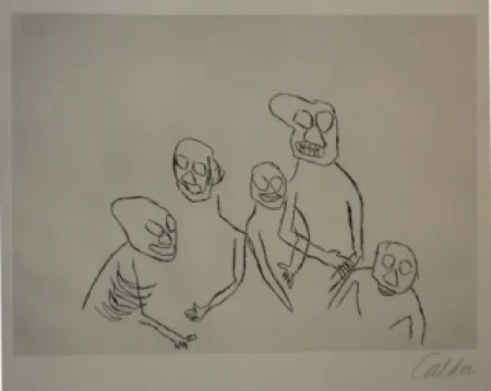 彫版 Calder - Santa Klaus 5