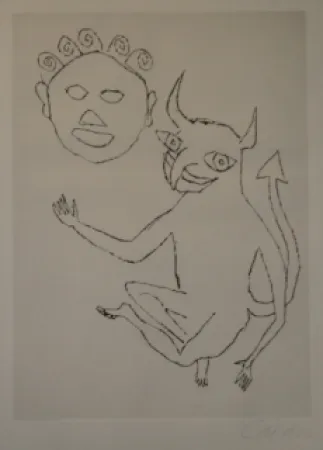 彫版 Calder - Santa Klaus 8