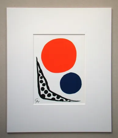 リトグラフ Calder - Untitled composition