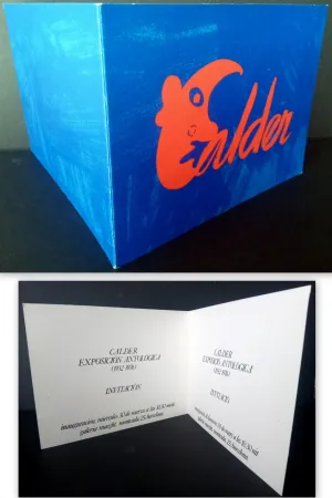 リトグラフ Calder - Vernissage Calder Galería Maeght 