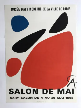 掲示 Calder - XXIVe Salon de Mai au Musée d’Art Moderne de la Ville de Paris