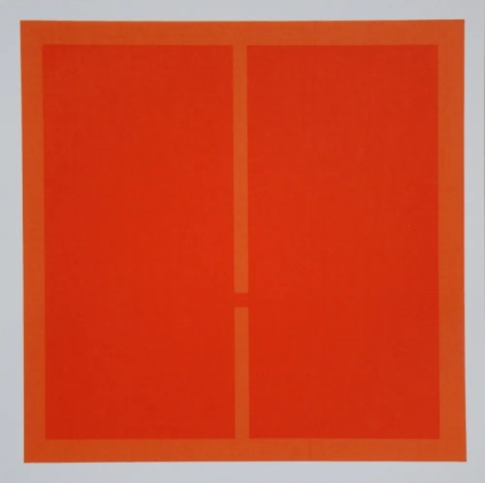 シルクスクリーン Calderara - Composition