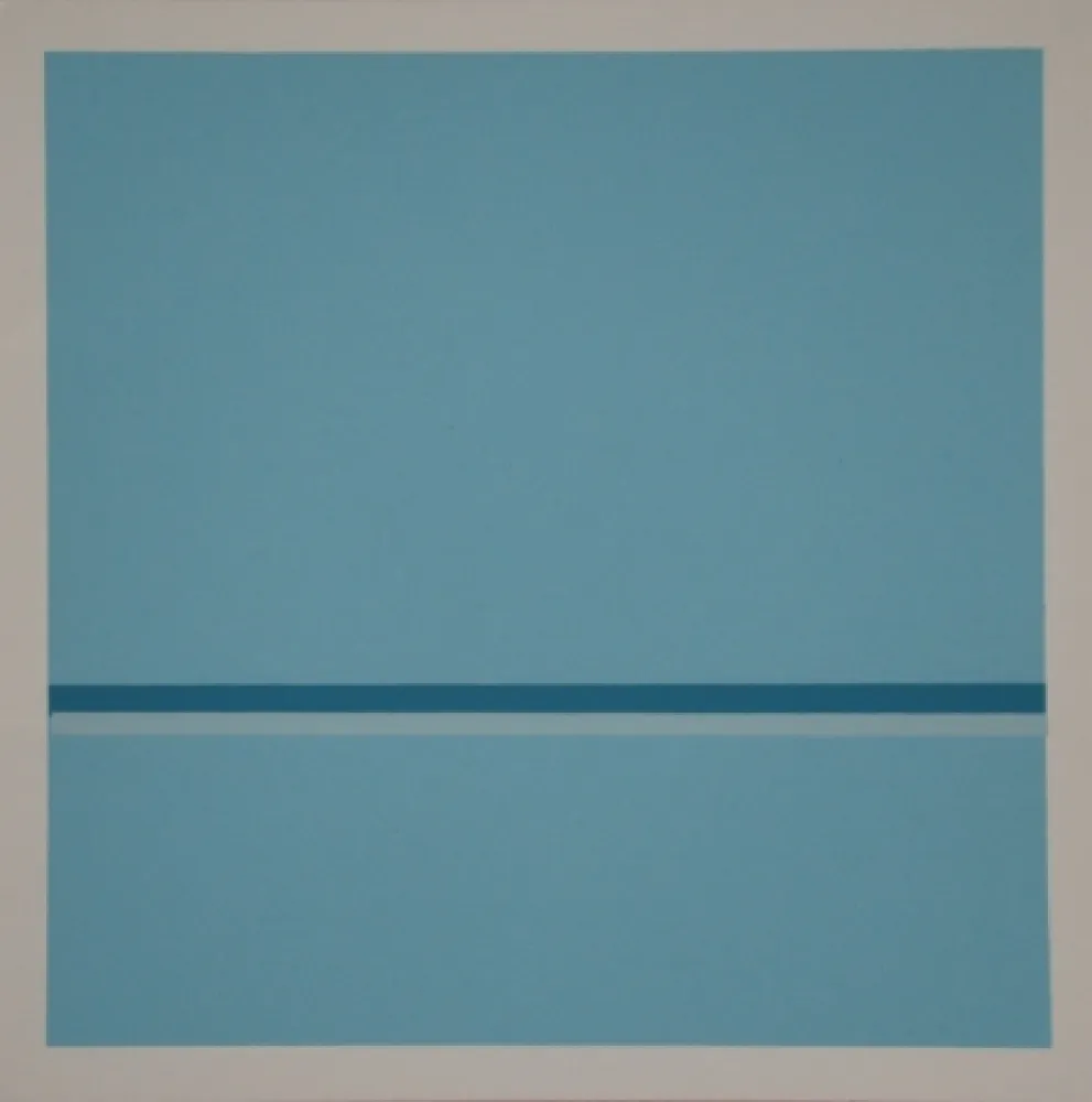 シルクスクリーン Calderara - Composition