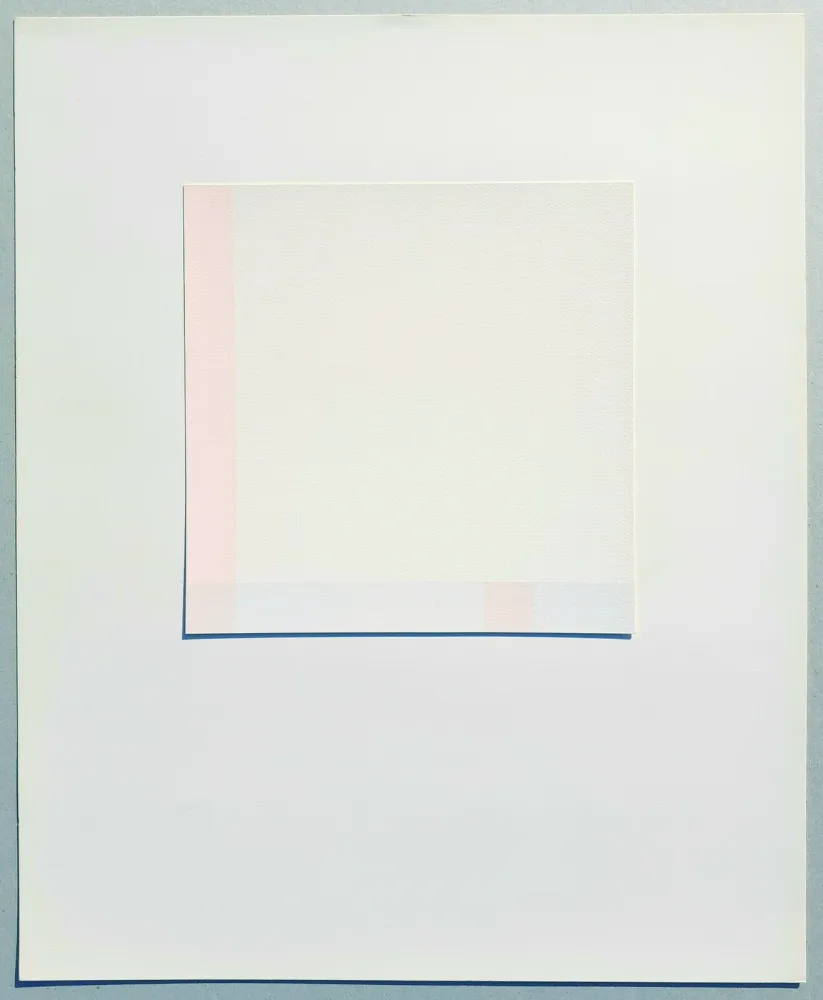 シルクスクリーン Calderara - Composizione