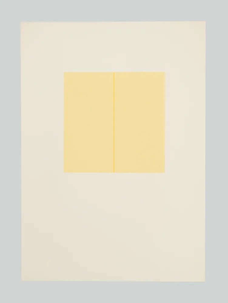 シルクスクリーン Calderara - E poi (Tav. 1)