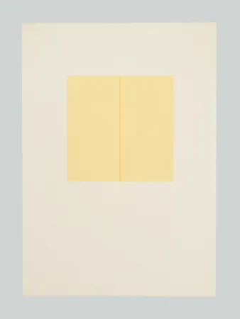 シルクスクリーン Calderara - E poi (Tav. 1)