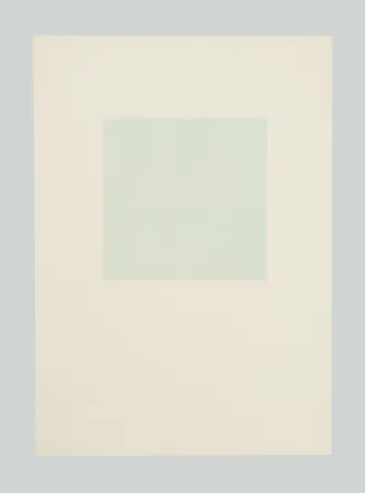 シルクスクリーン Calderara - E poi (Tav. B)