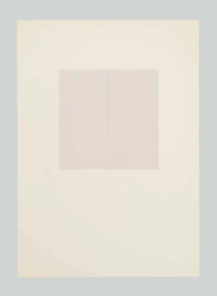 シルクスクリーン Calderara - E poi (Tav. E)