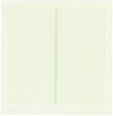 シルクスクリーン Calderara - Lens Fine Art - Tav. 1