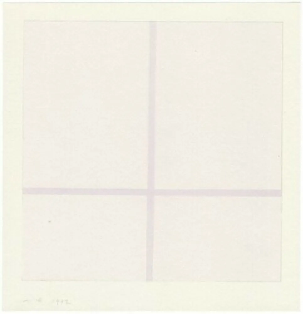 シルクスクリーン Calderara - Lens Fine Art - Tav. 2