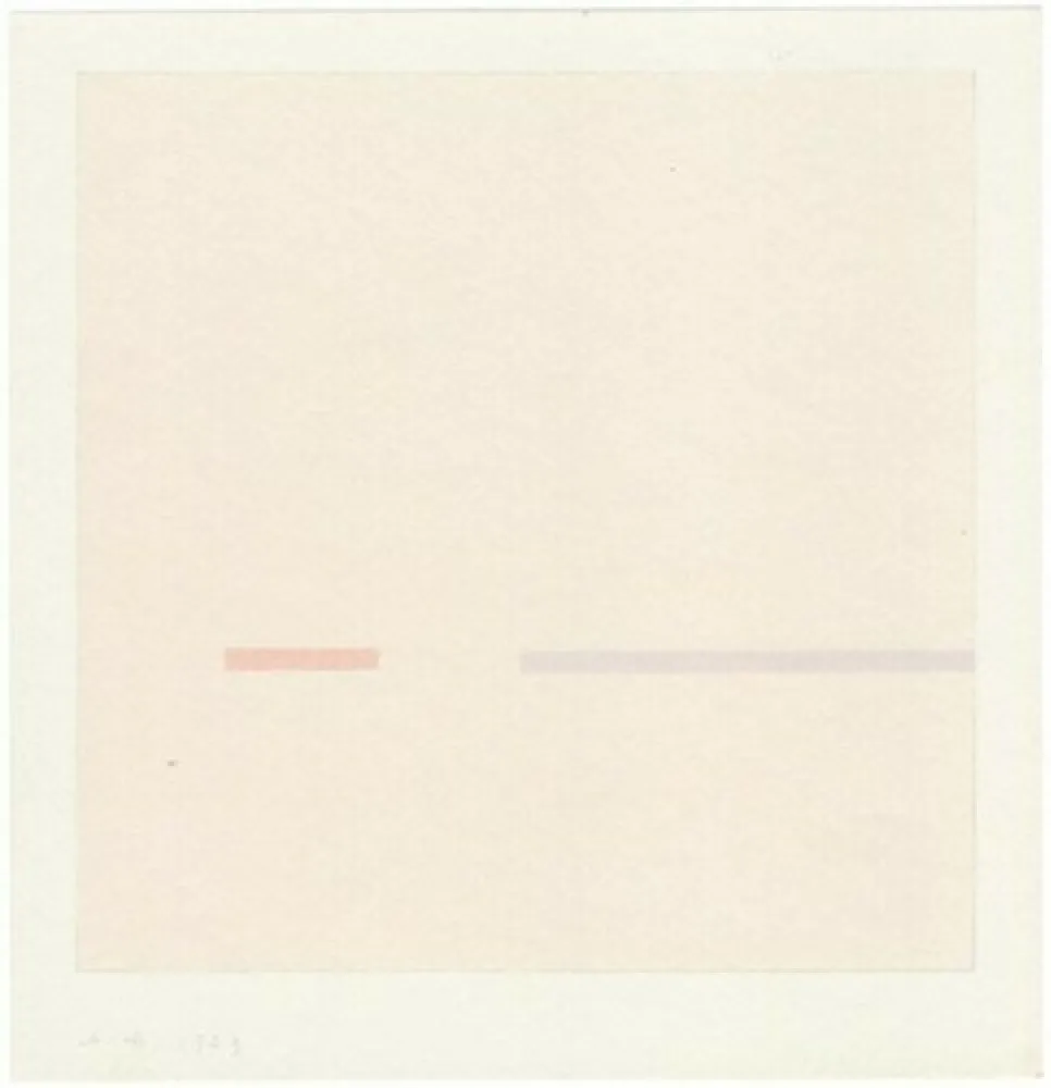 シルクスクリーン Calderara - Lens Fine Art - Tav. 4