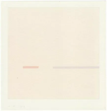 シルクスクリーン Calderara - Lens Fine Art - Tav. 4