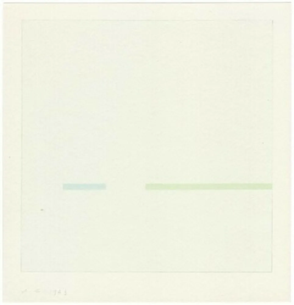 シルクスクリーン Calderara - Lens Fine Art - Tav. 5