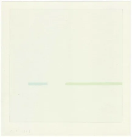 シルクスクリーン Calderara - Lens Fine Art - Tav. 5