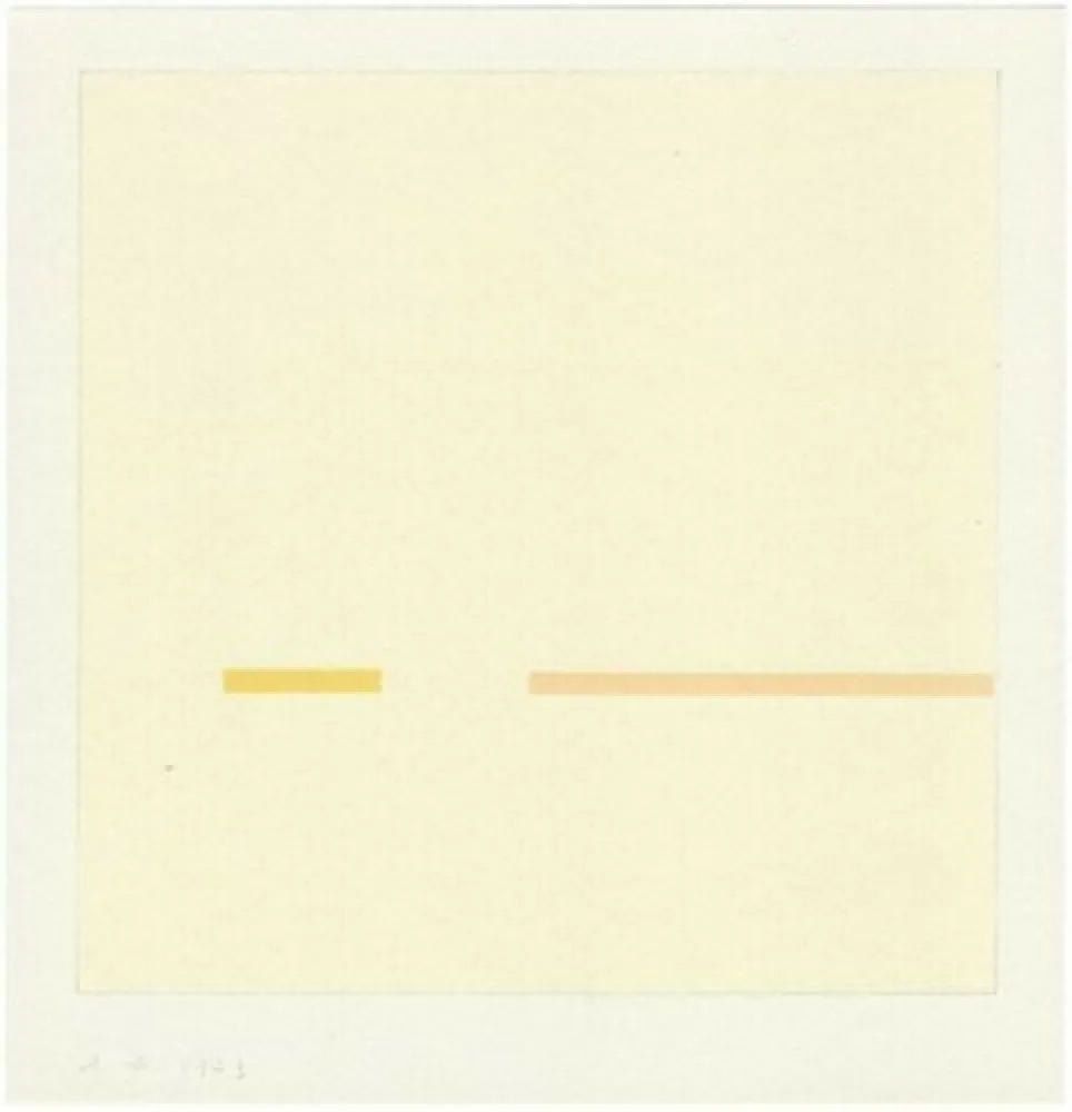 シルクスクリーン Calderara - Lens Fine Art - Tav. 6