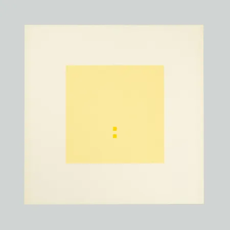 シルクスクリーン Calderara - Luce spazio immagine