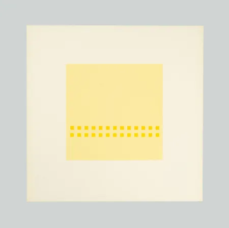 シルクスクリーン Calderara - Luce spazio immagine (Tav. 8)